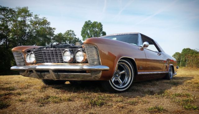 1963 buick riviera 401 nailhead custom paint flake lowrider custom