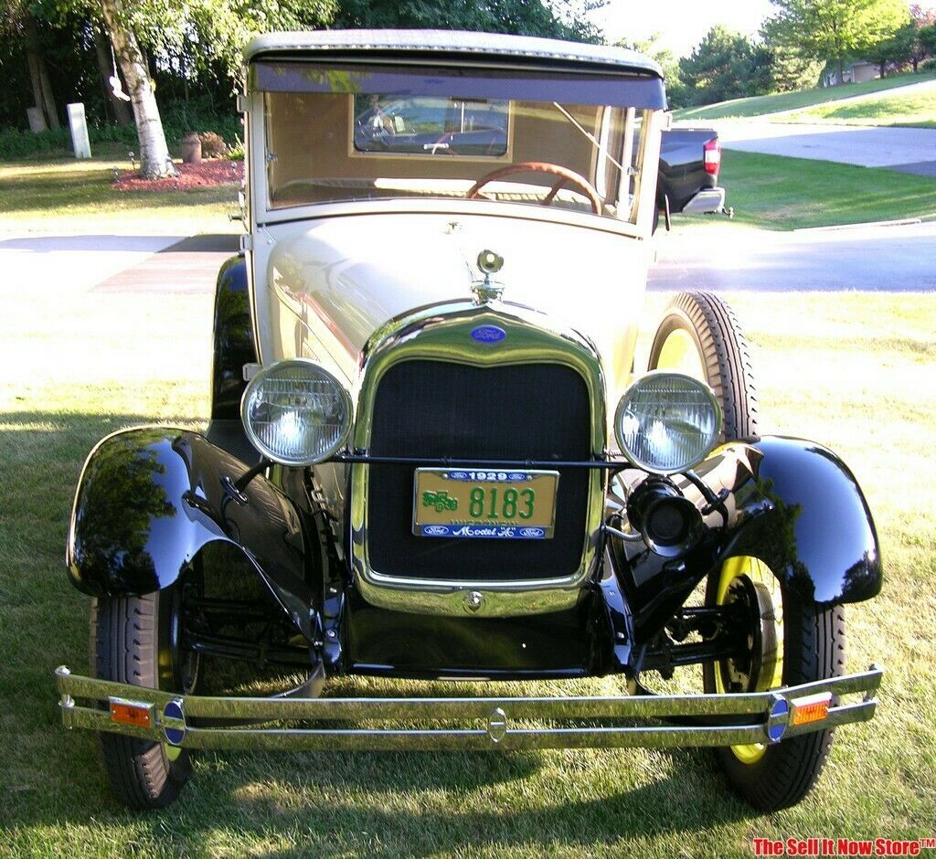 local estate survivor 1929 ford model a 5 window coupe hot rat rod vintage usa