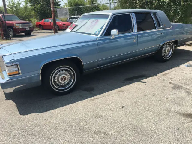 1990 cadillac fleetwood brougham deelegance gold package