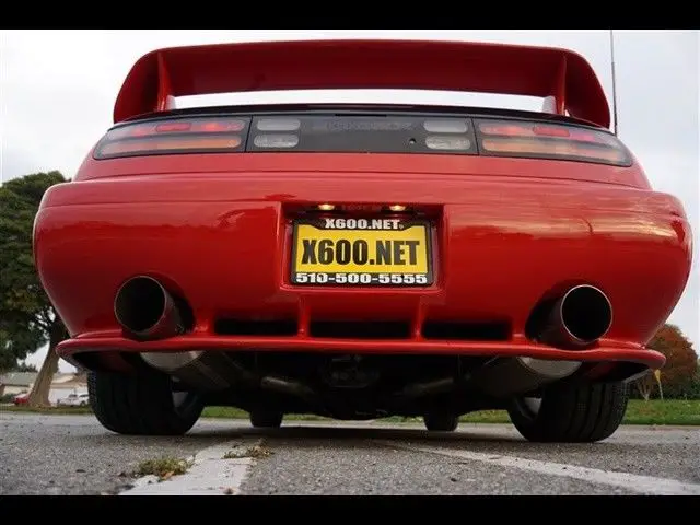 aztec red nissan 300zx with 66,633 miles available now!