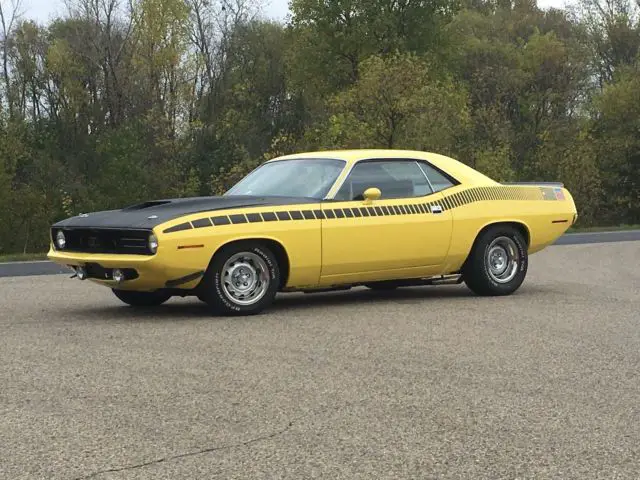 1970 plymouth aar cuda, all #'s matching 340-6bbl 4 speed, rotisserie restored!