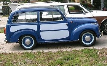 fiat 500 topolino "belvedere" 1953