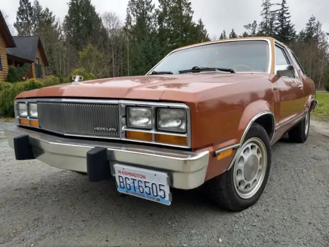 1979 mercury zephyr coupe 302 v8 fox body like fairmont