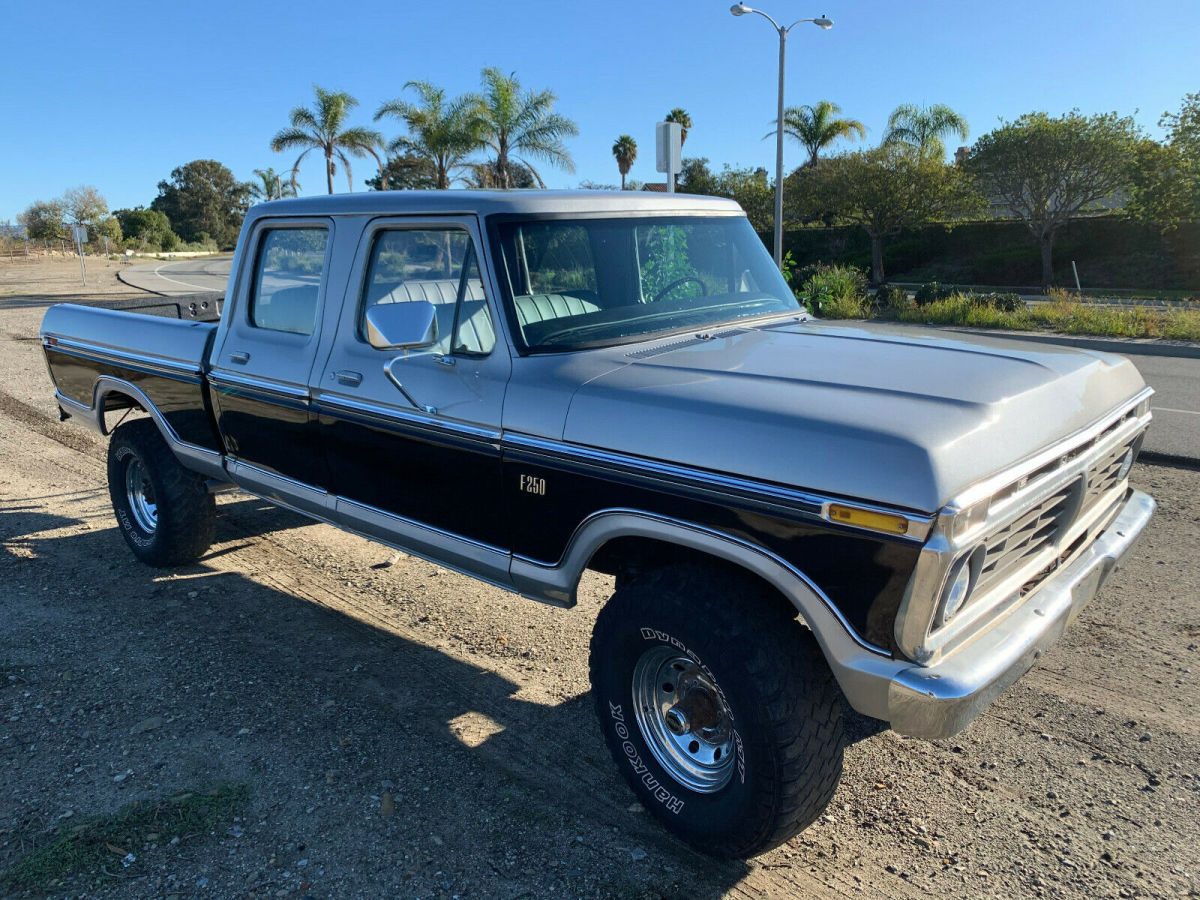 1974 ford f-250 crew cab 4x4 highboy 4wd f-250 f-350 73 74 75 76 77 78 79