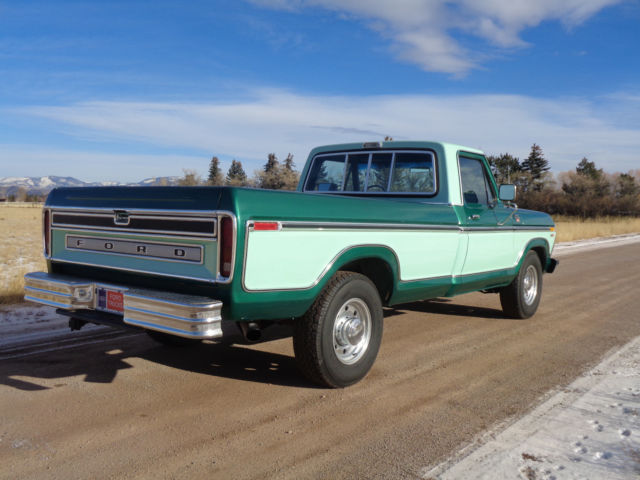 1977 ford f-250 f250 ranger xlt camper special pampered creampuff 460 a/c loaded