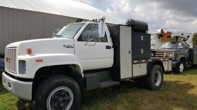 1990 gmc topkick crane/service truck