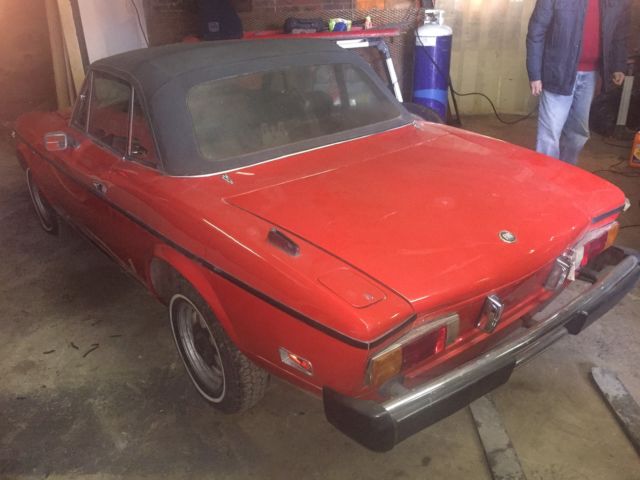 1978 fiat 124 spyder - only 64k miles!!! excellent condition