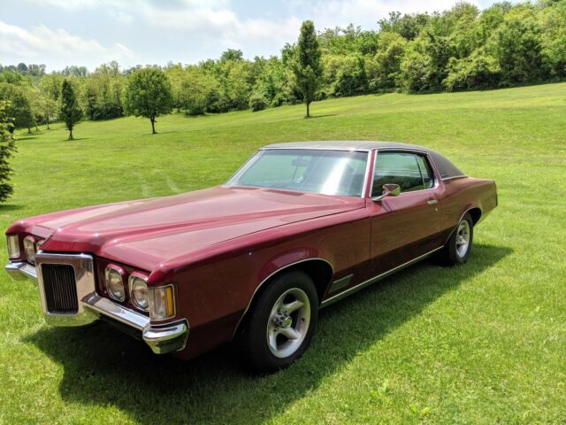 1970 maroon pontiac grand prix custom paint vintage rare antique purple 400