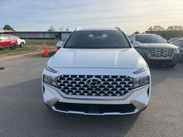 2022 hyundai santa fe hev blue