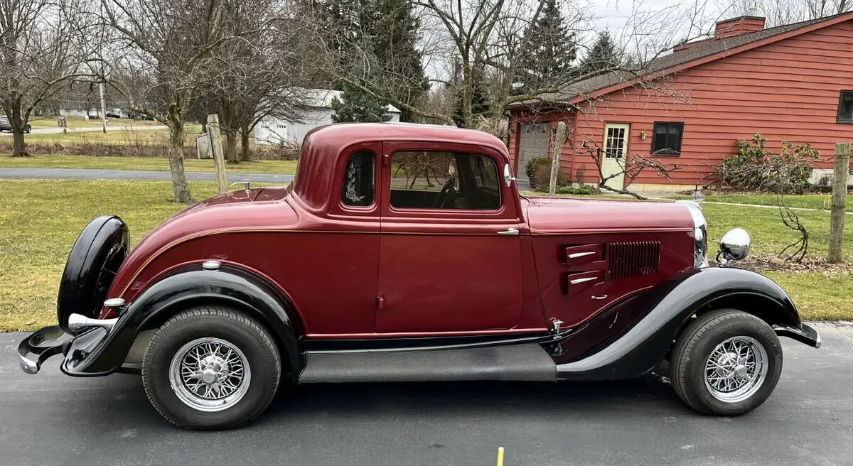 1934 plymouth 5 window coupe streetrod
