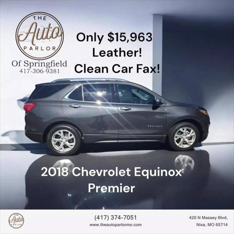 2018 chevrolet equinox premier