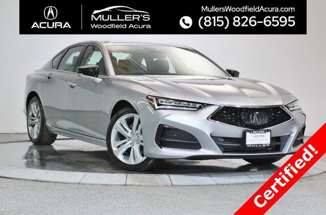 2021 acura tlx technology