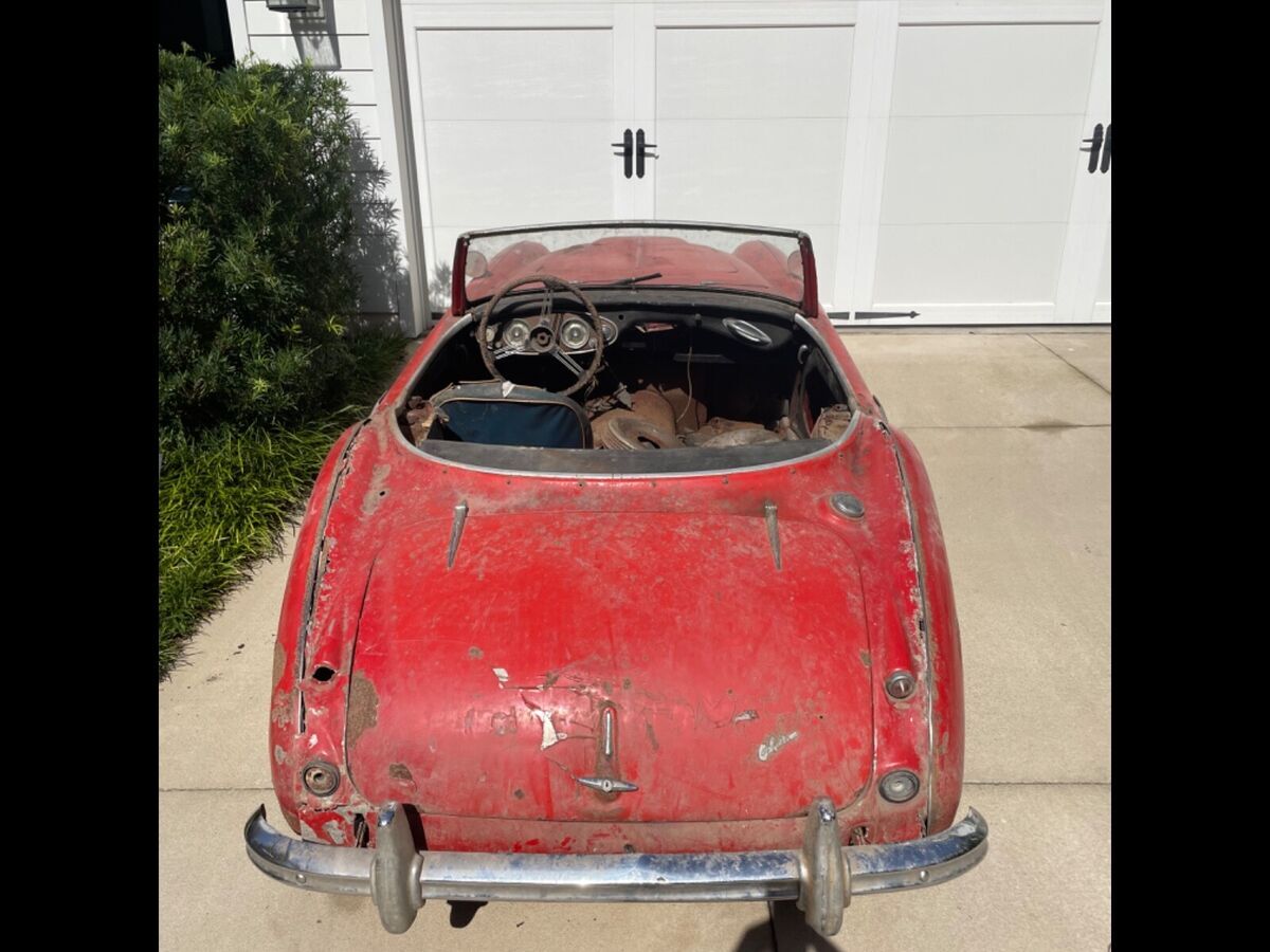 1959 austin healey 100-6 barn find (project / parts)