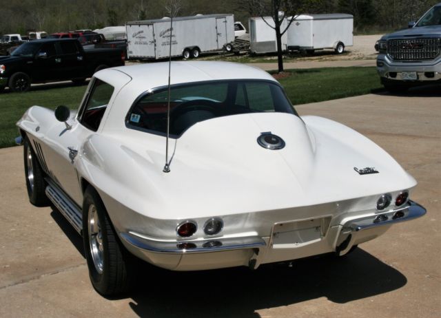1966 corvette coupe #'s matching 300hp factory ac ps pb pw side exhaust