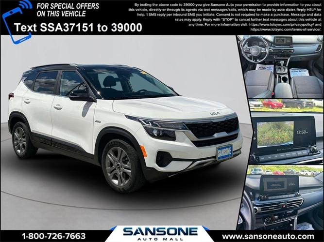 used 2022 kia seltos s