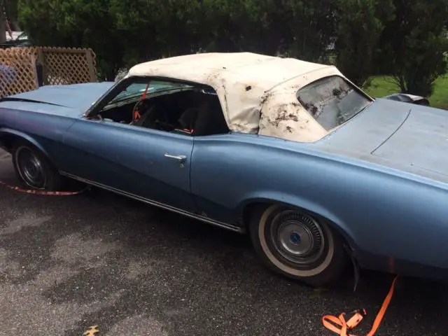 1969 mercury cougar convertible numbers matching