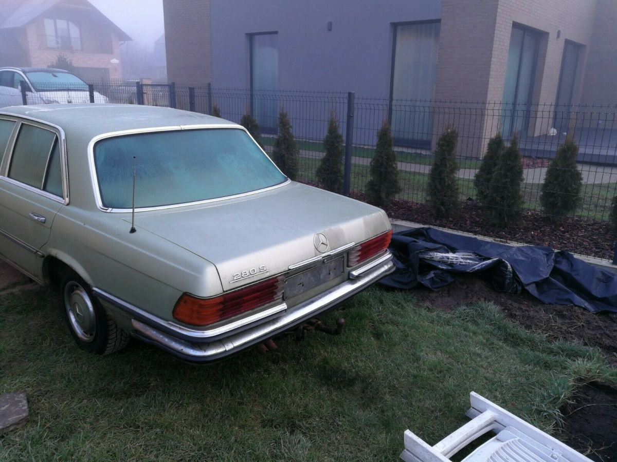 mercedes benz s280 petrol 1976