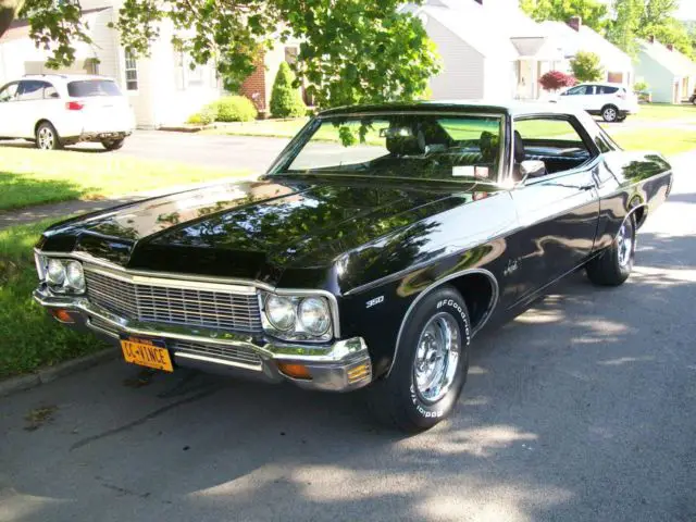1970 chevrolet impala american muscle black beauty