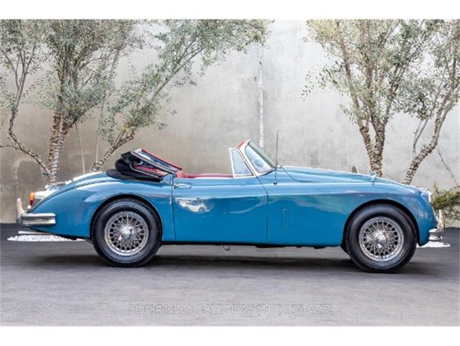 1961 jaguar xk150 in beverly hills, california
