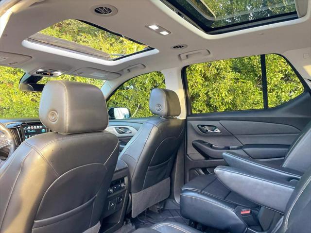 2018 chevrolet traverse lt leather