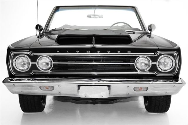 1967 plymouth belvedere ii triple black, new 360 great car. (wholesale cleara