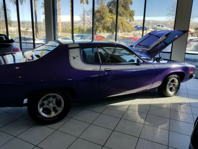 1973 plymouth roadrunner plum crazy real roadrunner, all done right