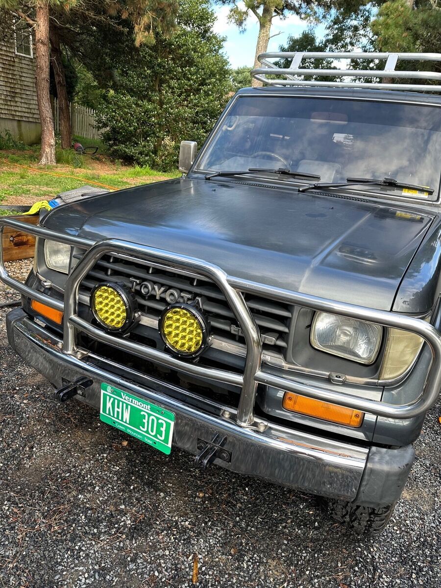 1991 toyota land cruiser prado suv grey 4wd automatic