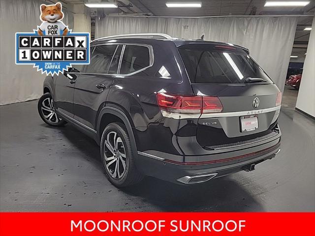 2021 volkswagen atlas 3.6l sel premium