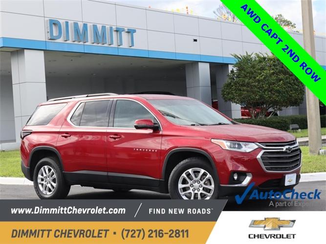 used 2019 chevrolet traverse lt cloth