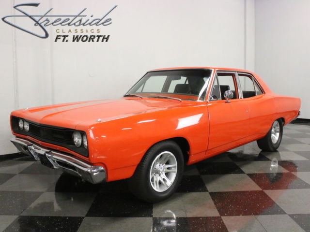 strong running, clean & straight, great hemi orange paint! very cool mopar!