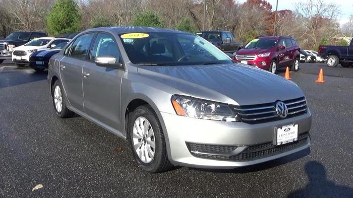 2013 volkswagen passat s pzev s pzev 4dr sedan 5m for sale in niantic, connecticut