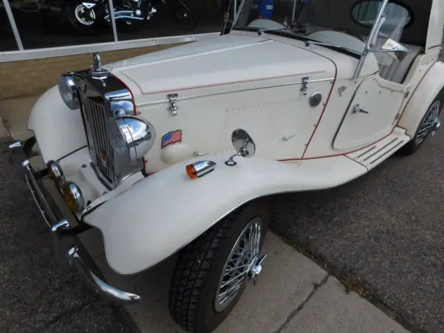 mg td 1952 replica vw1600 engine