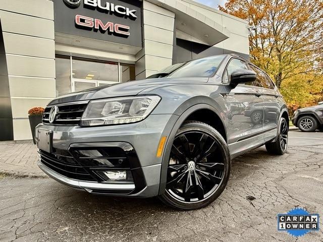2021 volkswagen tiguan 2.0t se r-line black