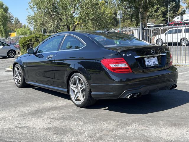 2012 mercedes-benz c-class c 63 amg