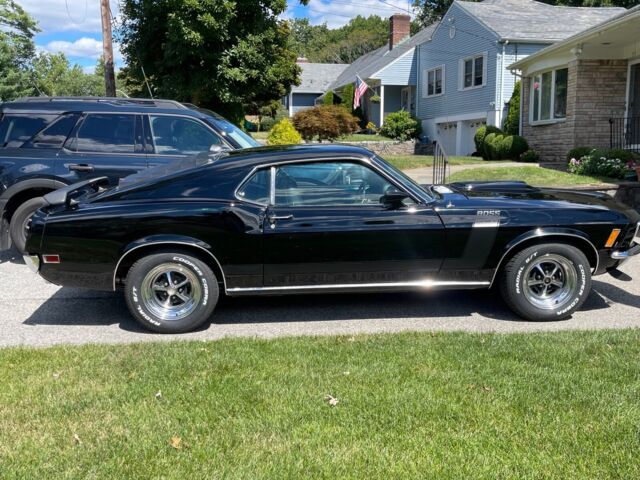1970 ford mustang coupe black fastback