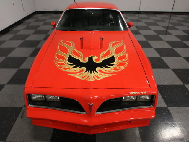 1977 pontiac trans am- rare- buccaneer red