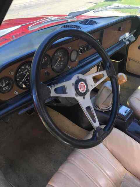 1982 fiat 124 convertible red rwd manual spider