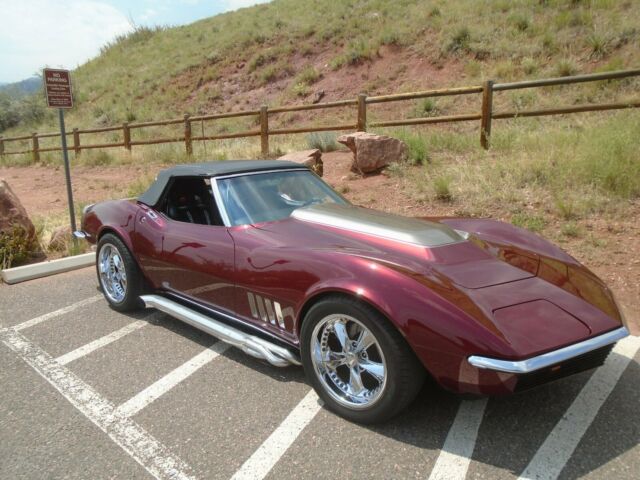 1968 corvette restomod convertible w/hardtop