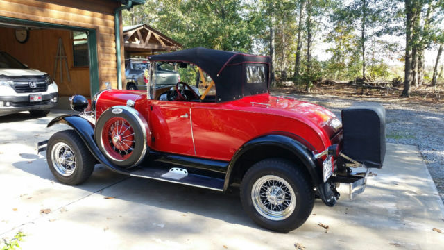 1929 model a "shay" reproduction super deluxe roadster
