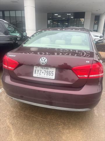 2013 volkswagen passat 2.5 se