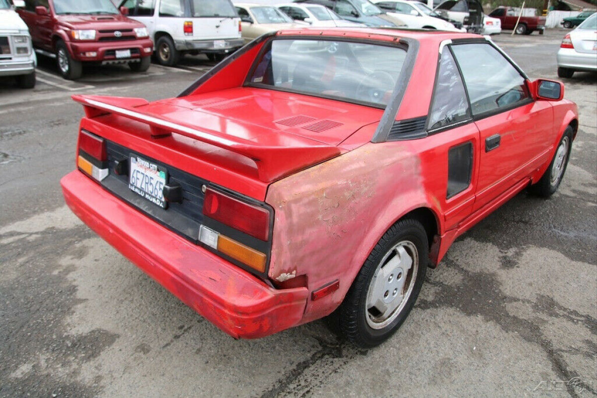 1985 toyota mr2 manual 4 cylinder no reserve