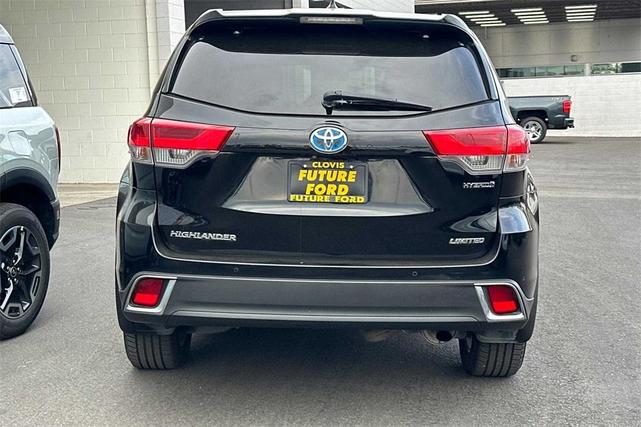 2017 toyota highlander hybrid limited platinum