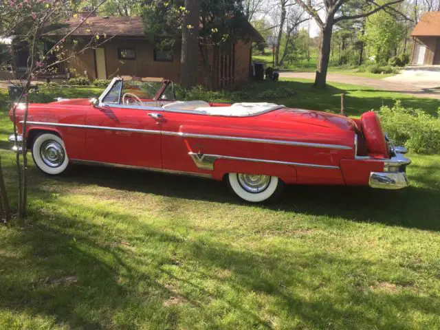 1954 lincoln capri convertible with continental kit