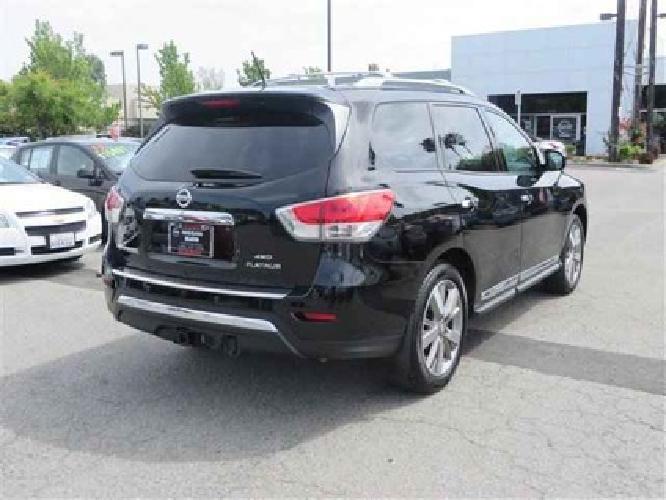 2014 nissan pathfinder platinum 4wd with headrest dvd/3rd row seating in san rafael, ca