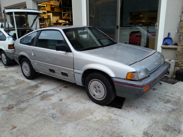crx dx, 5 sp, solid chassis, car from southwest, low miles for age - no reserve