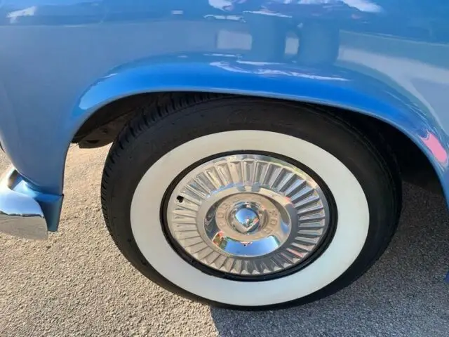 1956 ford thunderbird 2dr coupe 501 miles blue 292 3 speed