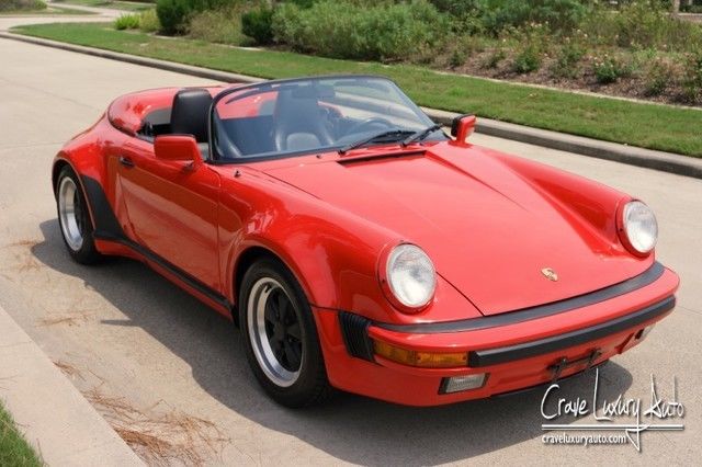 porsche carrera speedster loaded rare crave luxury auto