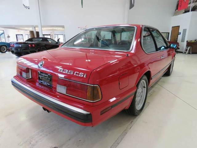 1989 bmw 6 series 633csi 2dr 635csi coupe 168470 miles red coupe 3.4l i6 automat