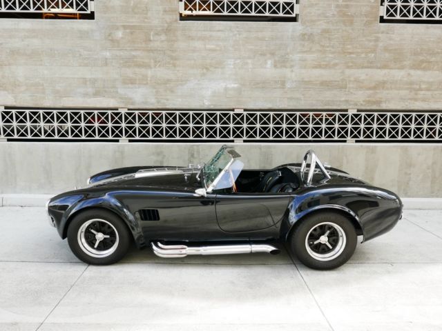 1966 shelby cobra - black with chrome stripes - no reserve
