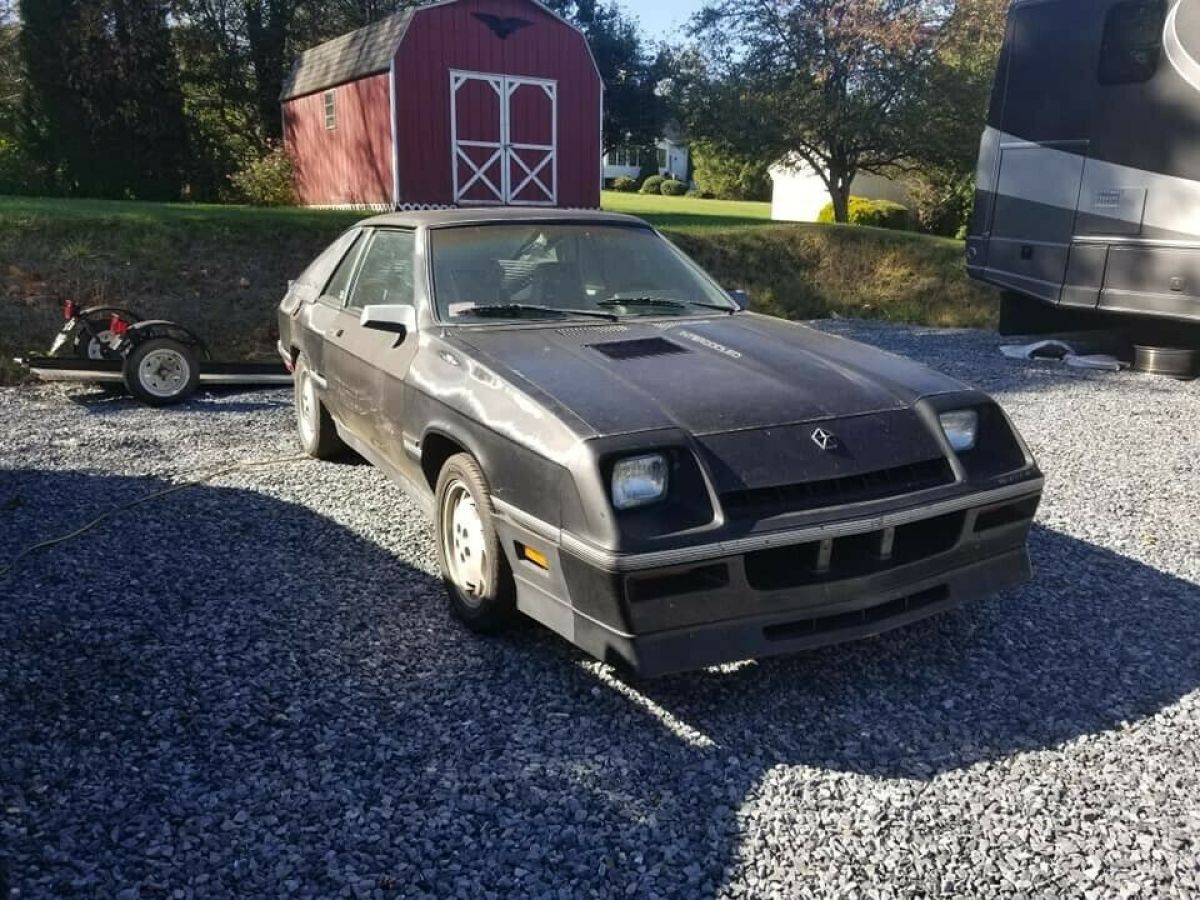 1987 shelby glhs #284 w/parts car. runs strong!
